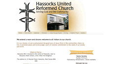 Desktop Screenshot of hassocks-urc-church.org.uk